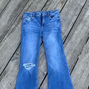 High Rise Flare Jeans
